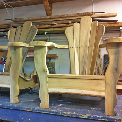 custom made adirondack chairs on the eastern shore, alabama